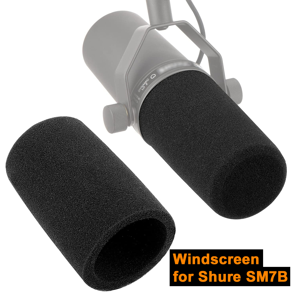 Shure Mic Sm7B - Parabrisas para micrófono Shure SM7B, cubierta