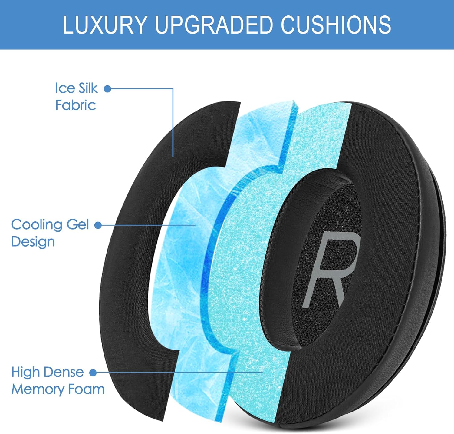 Almohadillas de gel refrigeran - Bose Headphone Qc45 reseña y precio