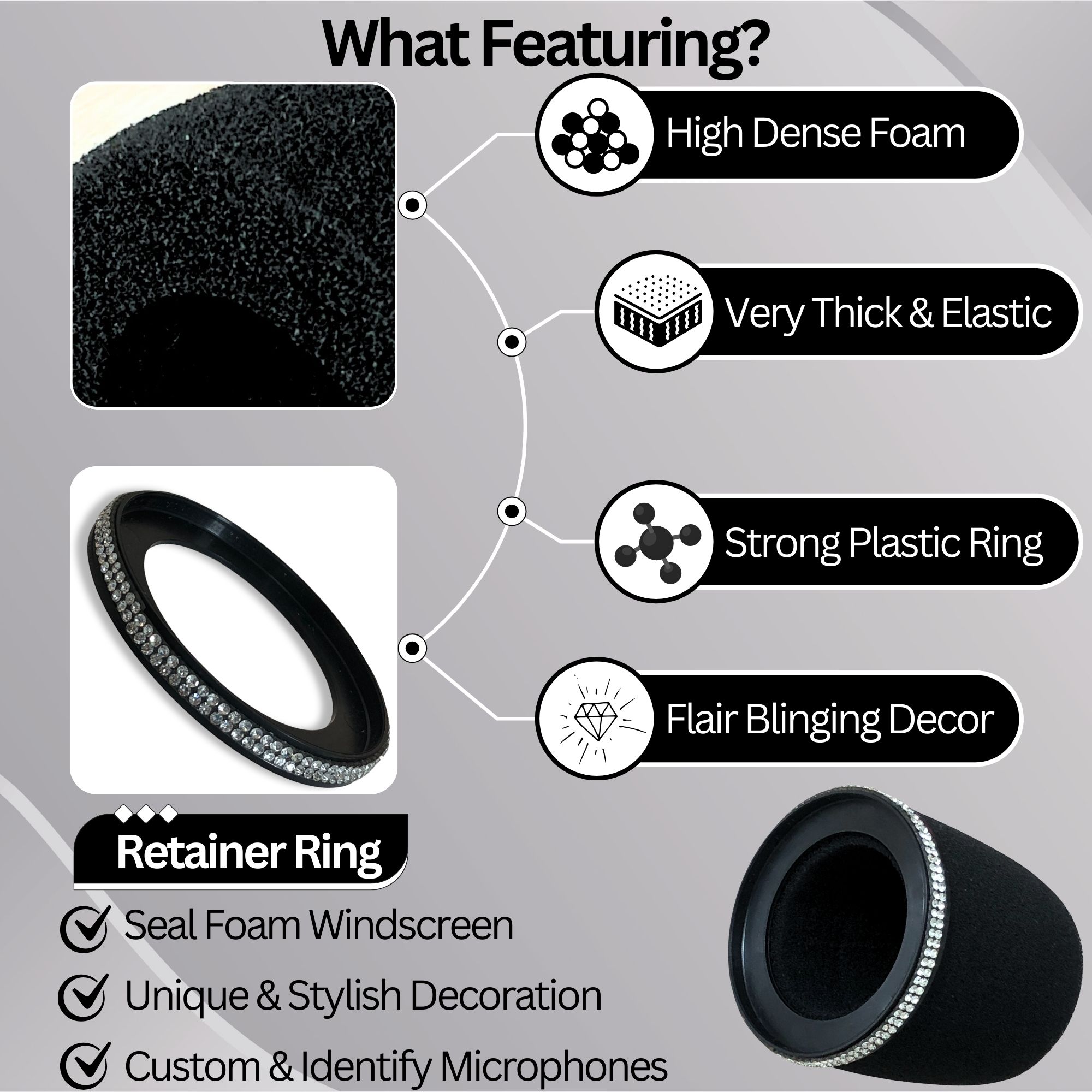 Filtro Pop Shining MV7 para Mi - Shure Mic Sm7B reseña y precio