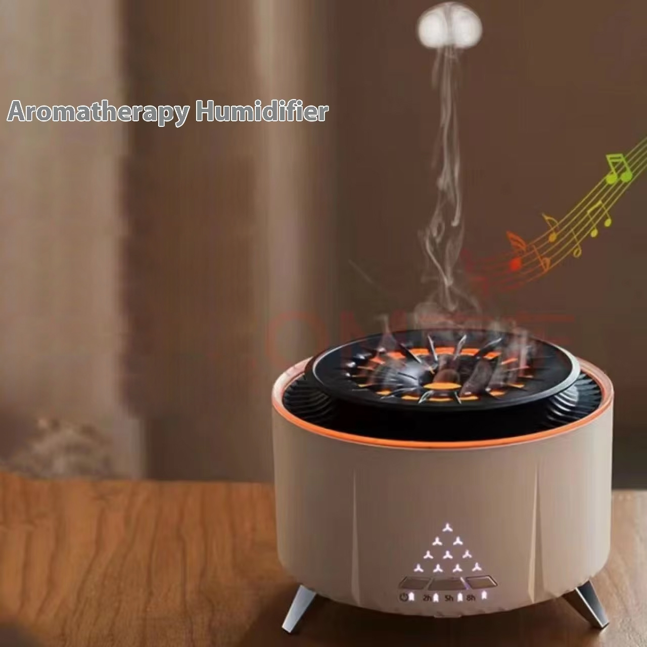 Humidificador de Lava volcánic - Vape Ring reseña y precio